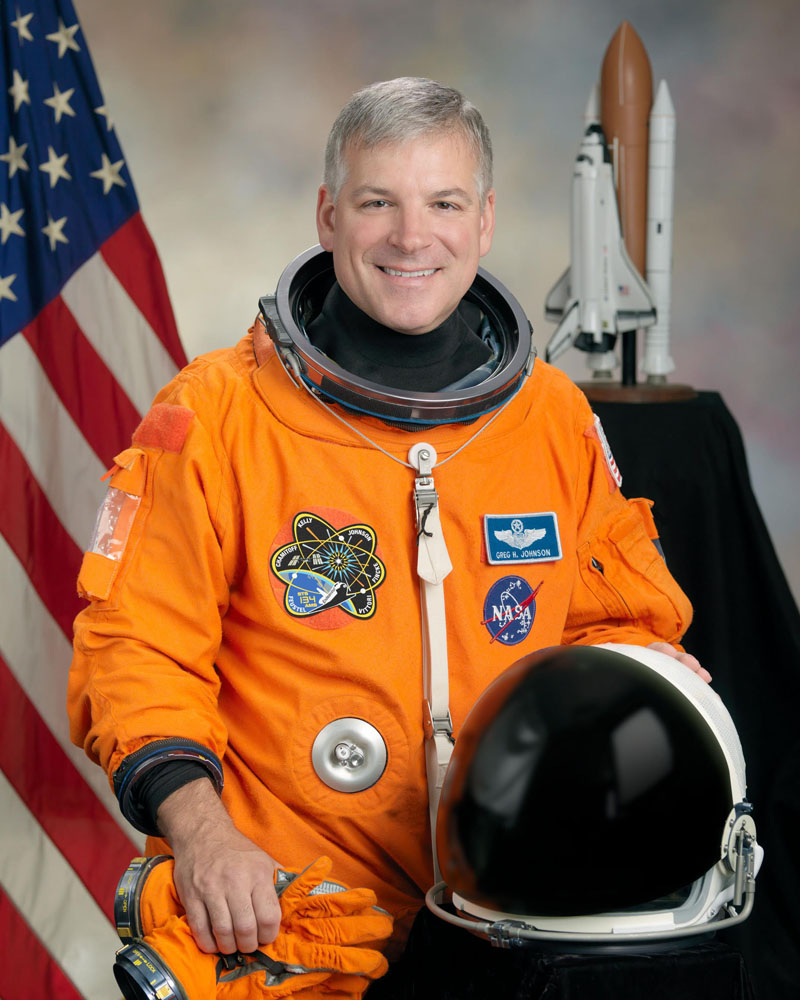 Astronaut Greg 'Box' Johnson