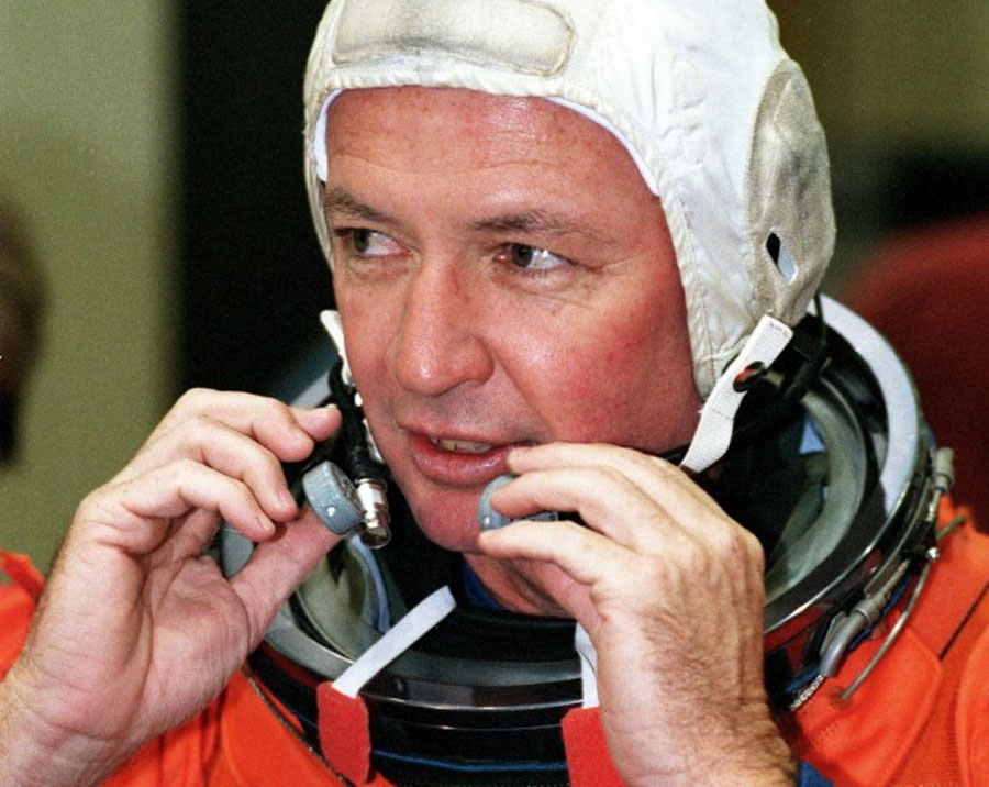Astronaut Brian Duffy