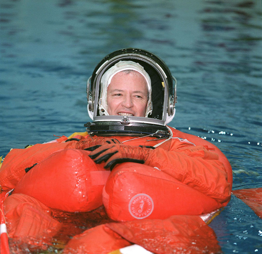 Astronaut Brian Duffy